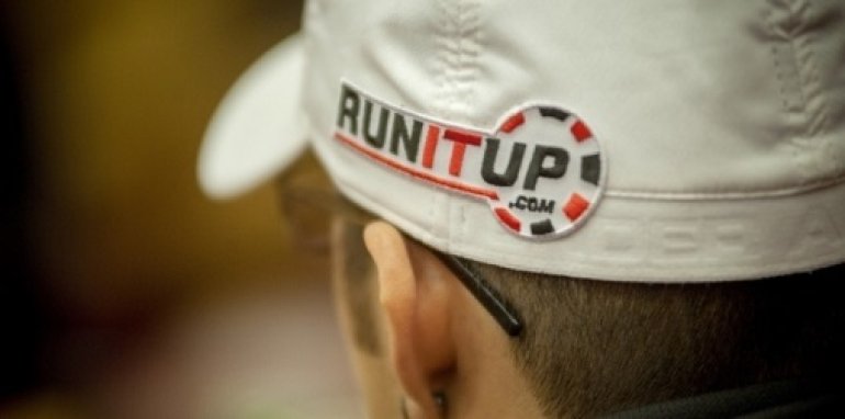 2016 Run It Up Reno logo on hat